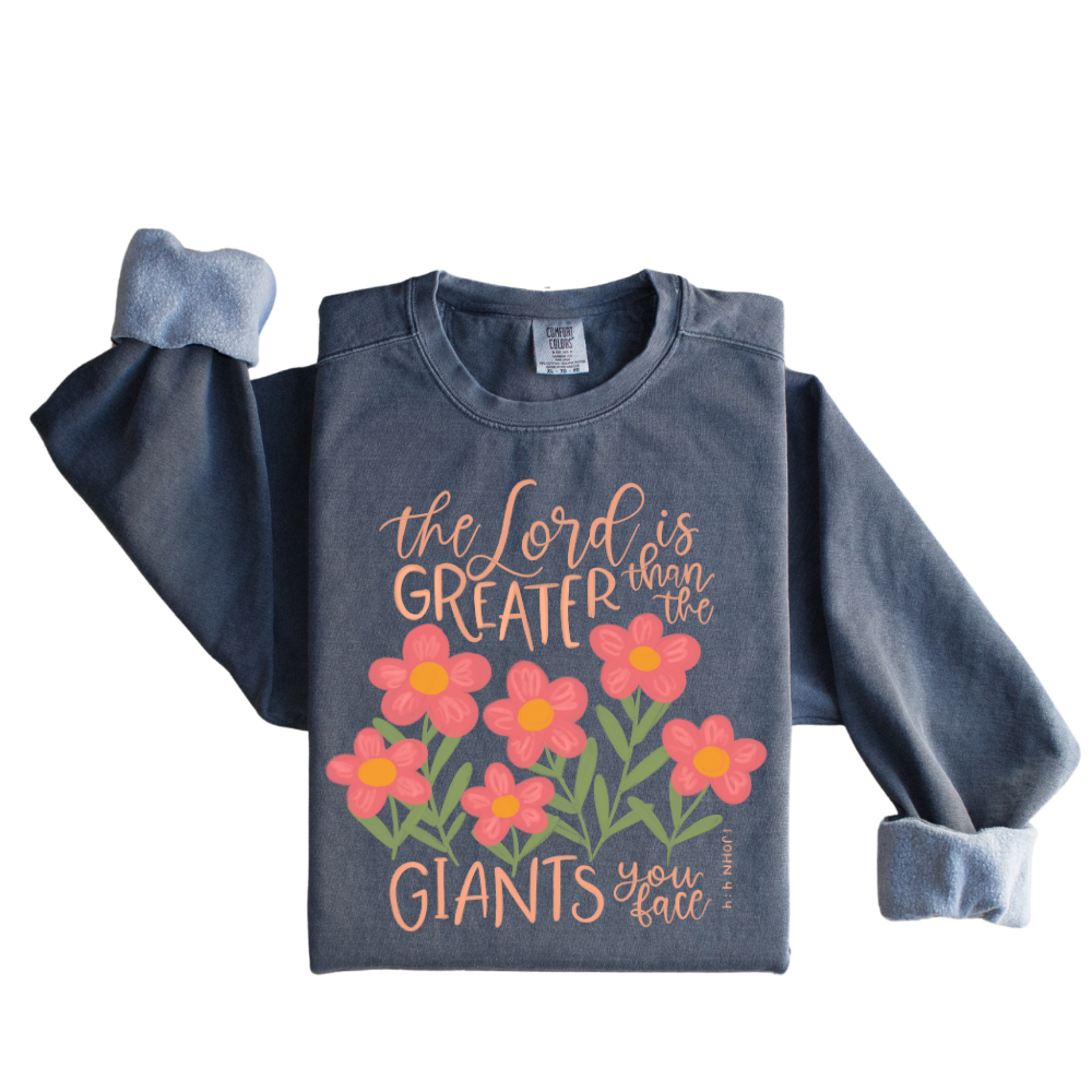 The Lord is greater Sweatshirt