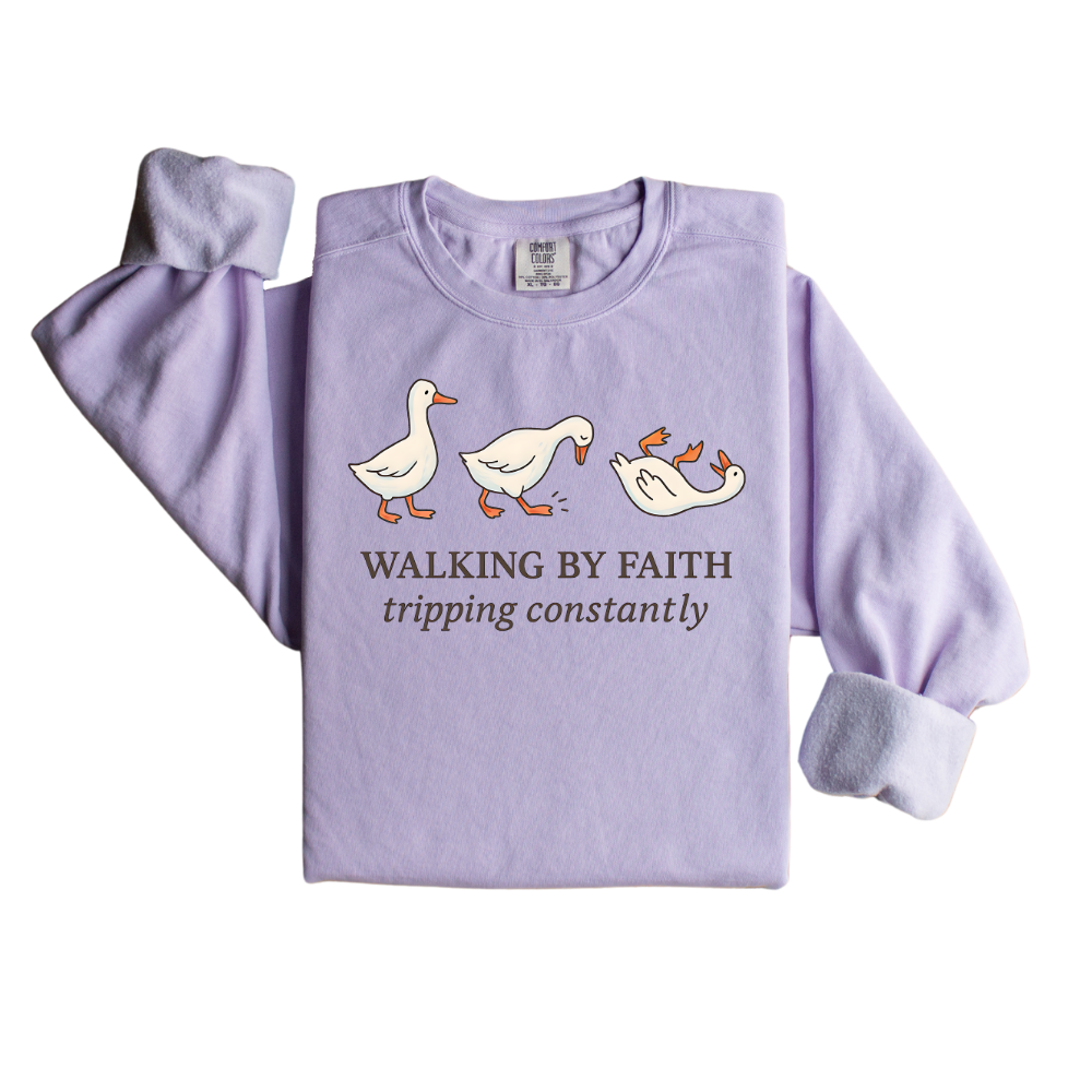 Walking by Faith Sweatshirt